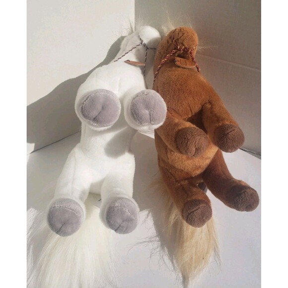 Lot Of 2: BREYER Arabian 13" & Brown 10" "A Horse Of My Very Own" Plush Stuffed - Picture 7 of 9
